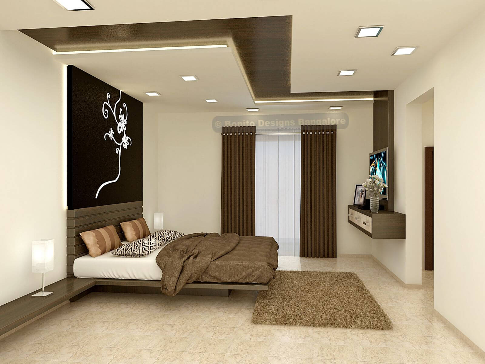 Magnificent Ultra Modern Ceiling Design In Your Bedroom