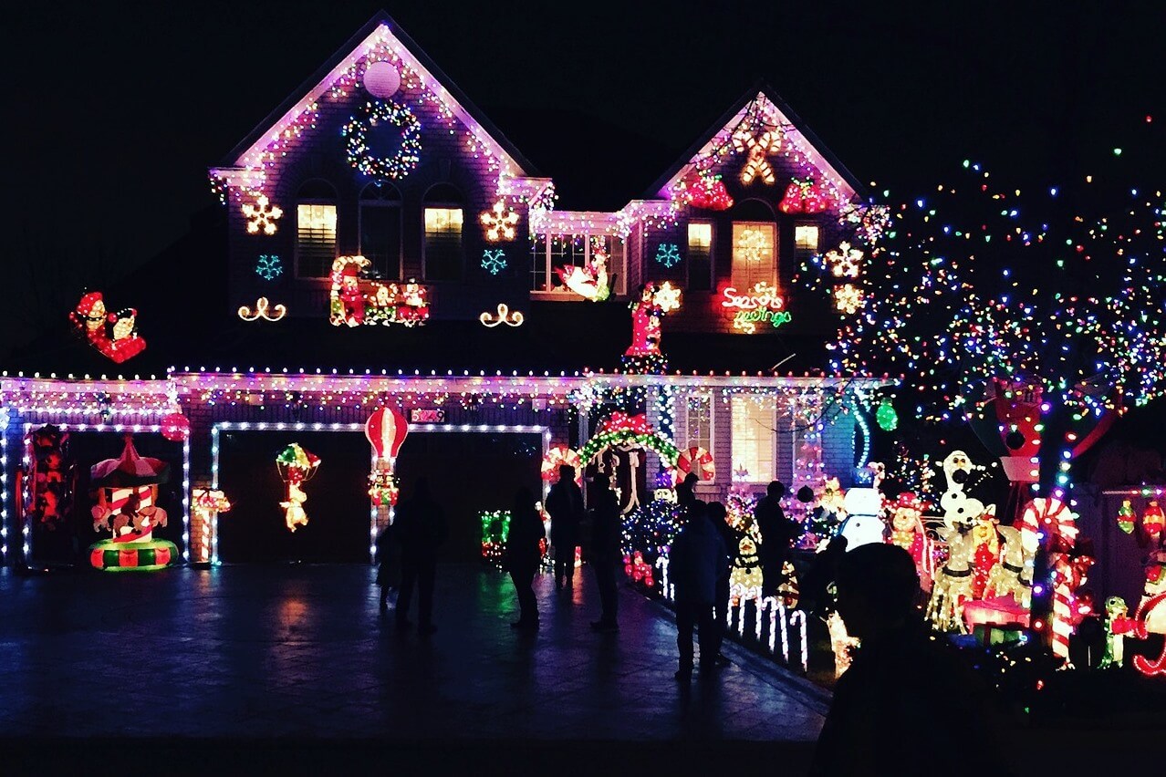christmas house lights