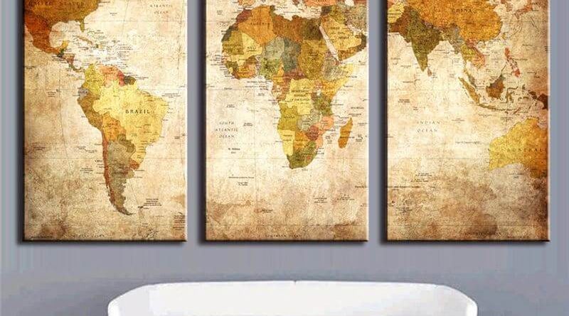 DIY canvas painting