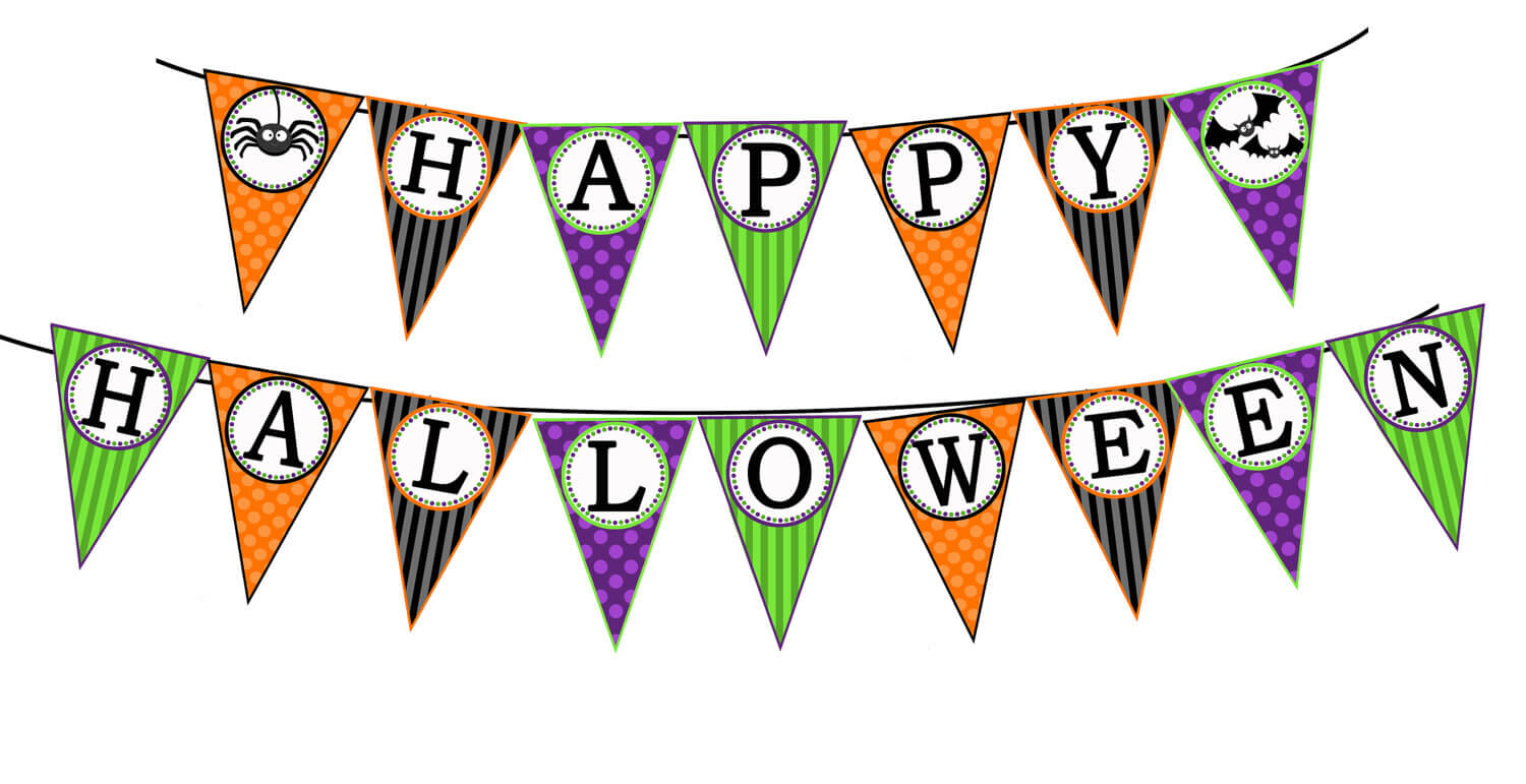 Download Happy Halloween Banner Template Ideas For 2018