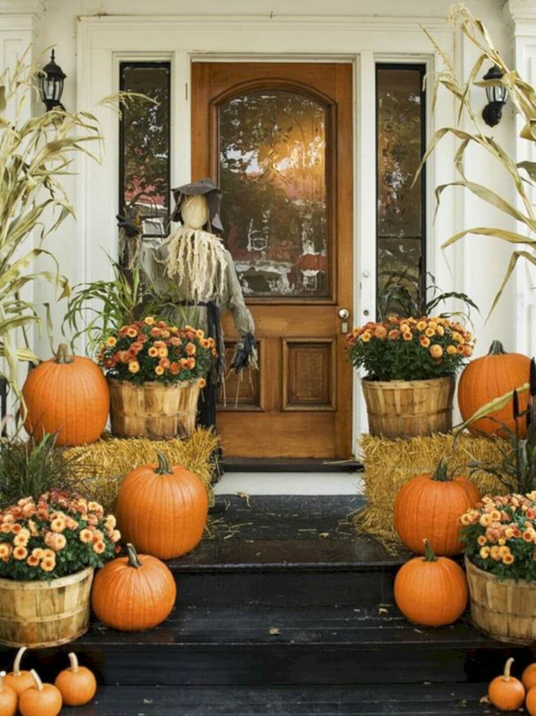 halloween front porch decoration