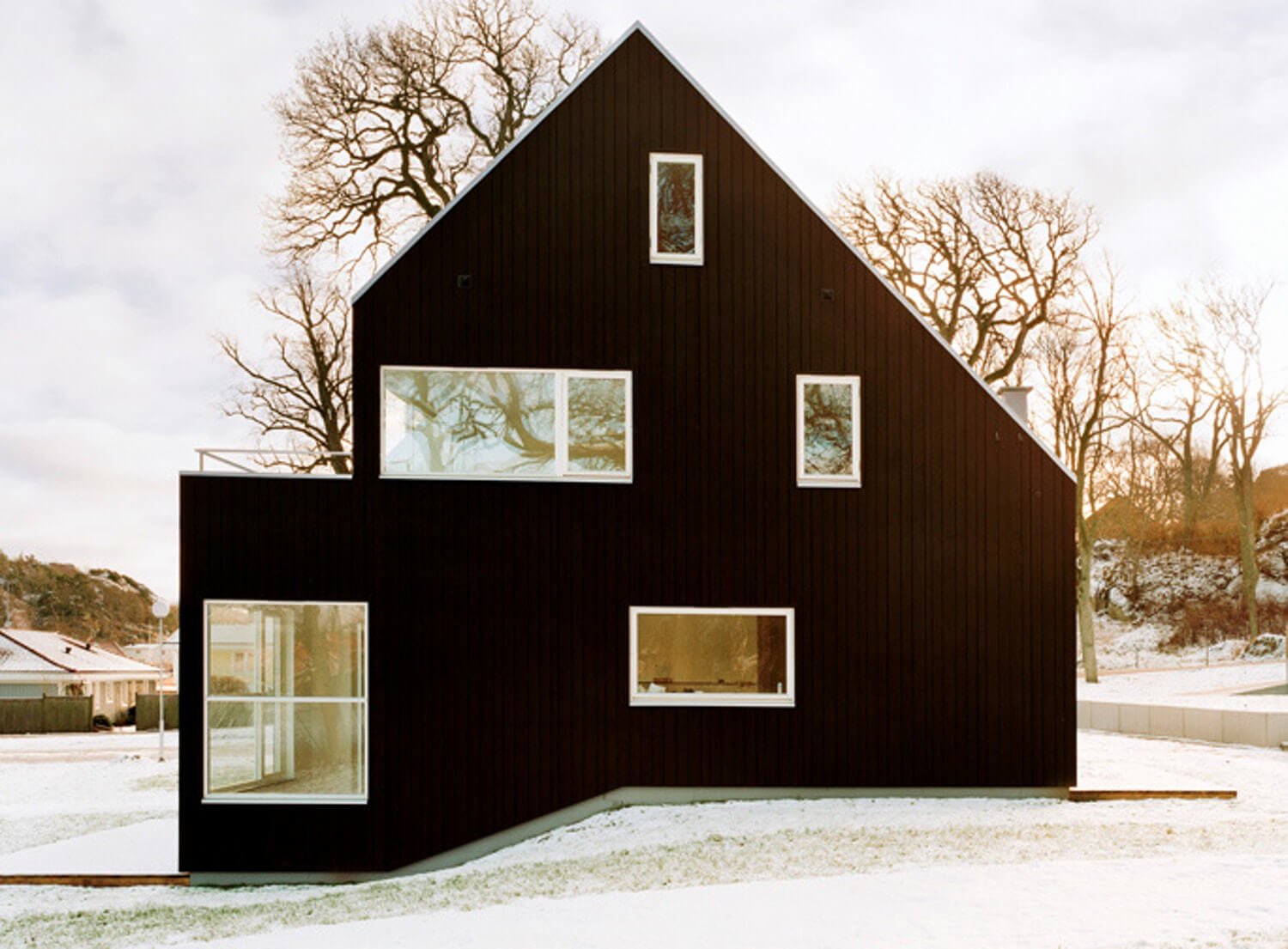 scandinavian house exterior