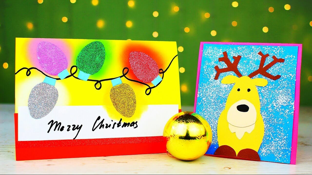 DIY Christmas card ideas