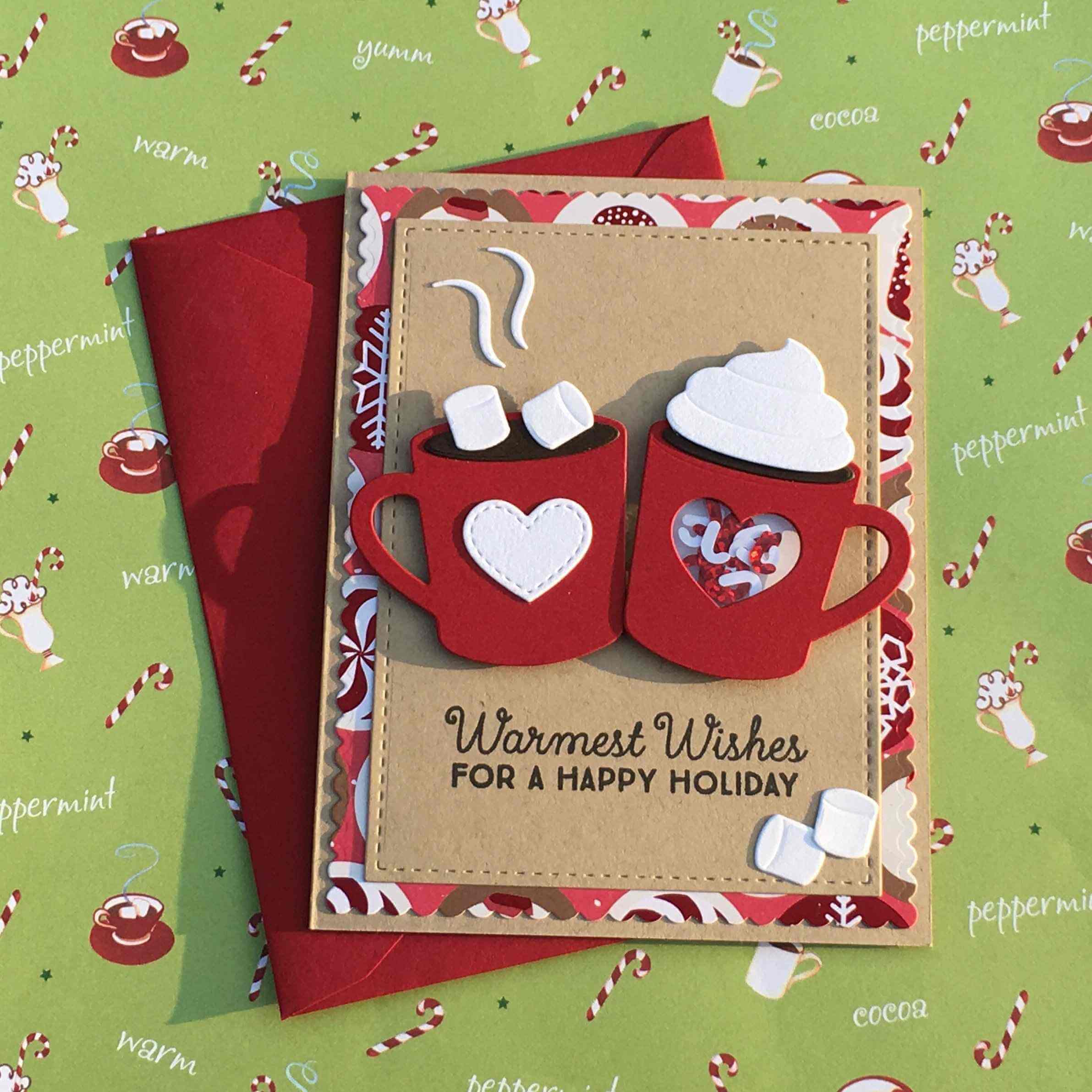 Diy Christmas Cards The Cake Boutique