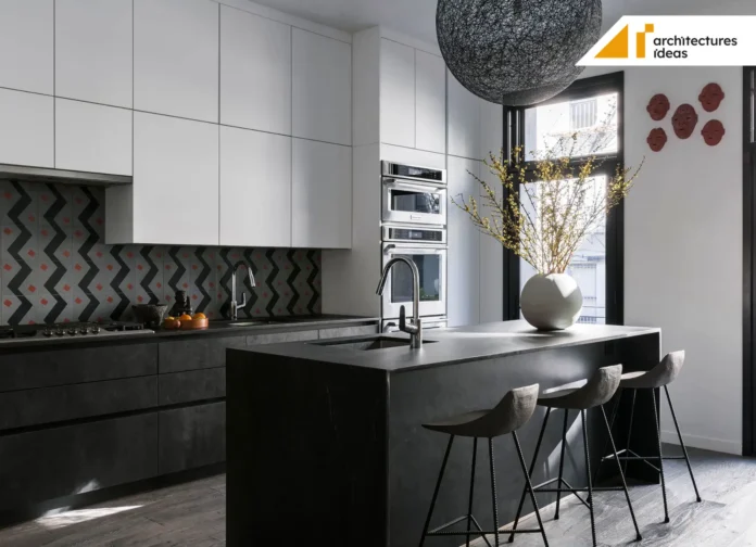 black kitchen designs