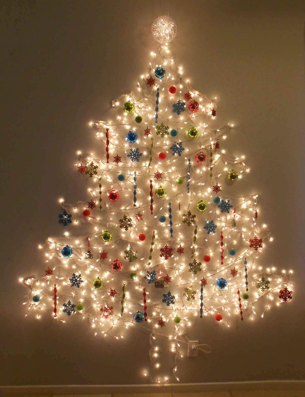 christmas tree light ideas