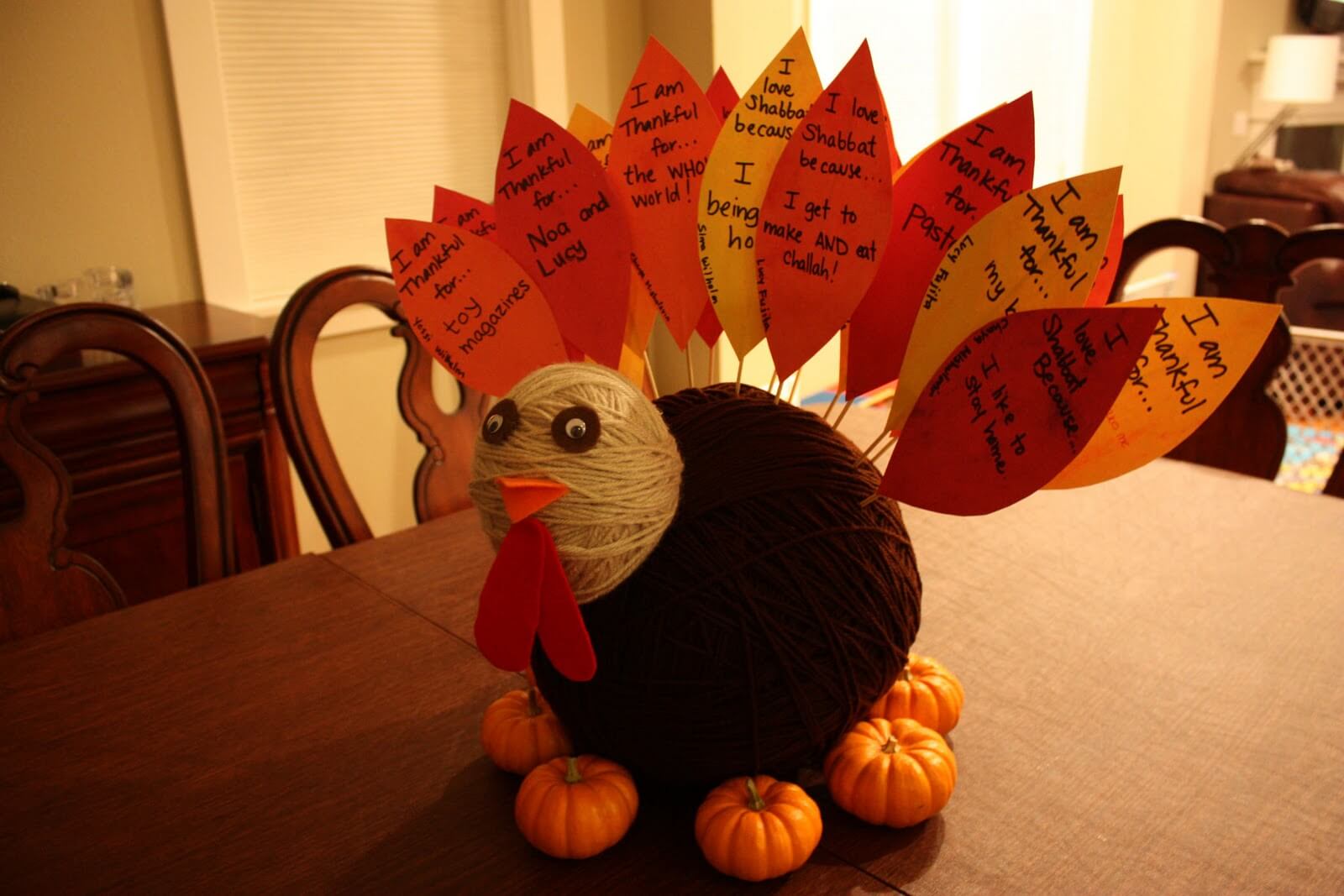 diy thanks giving decorations