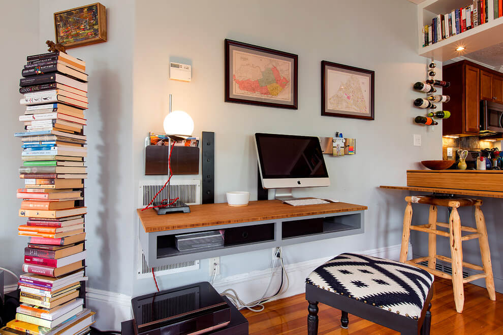 eclectic home office designs