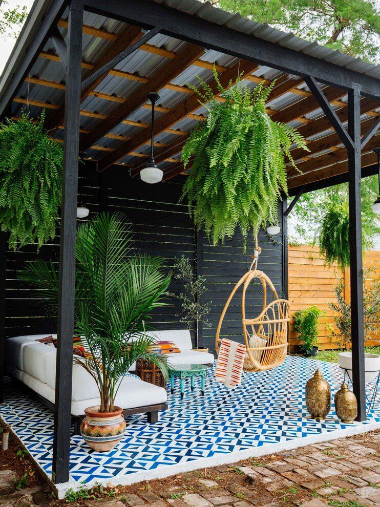 eclectic patio design ideas