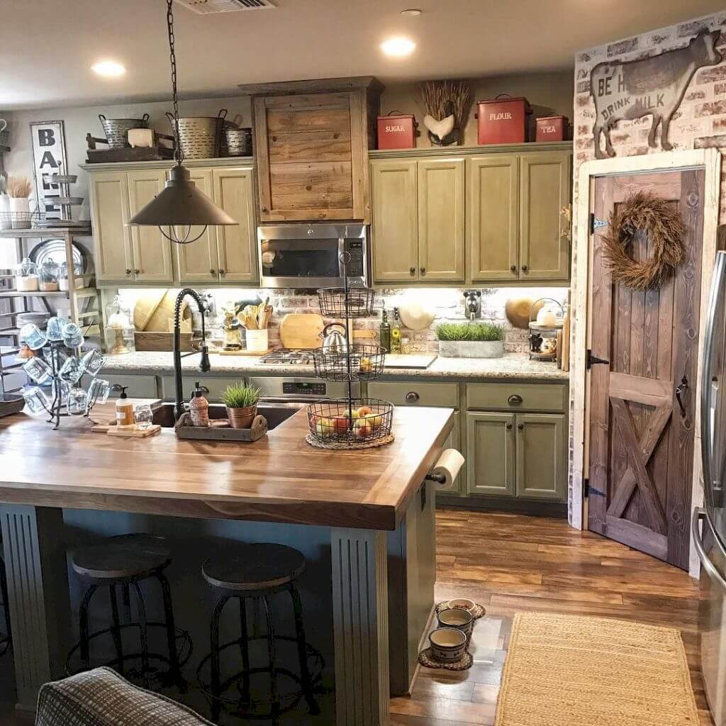 farm house kitchen decor