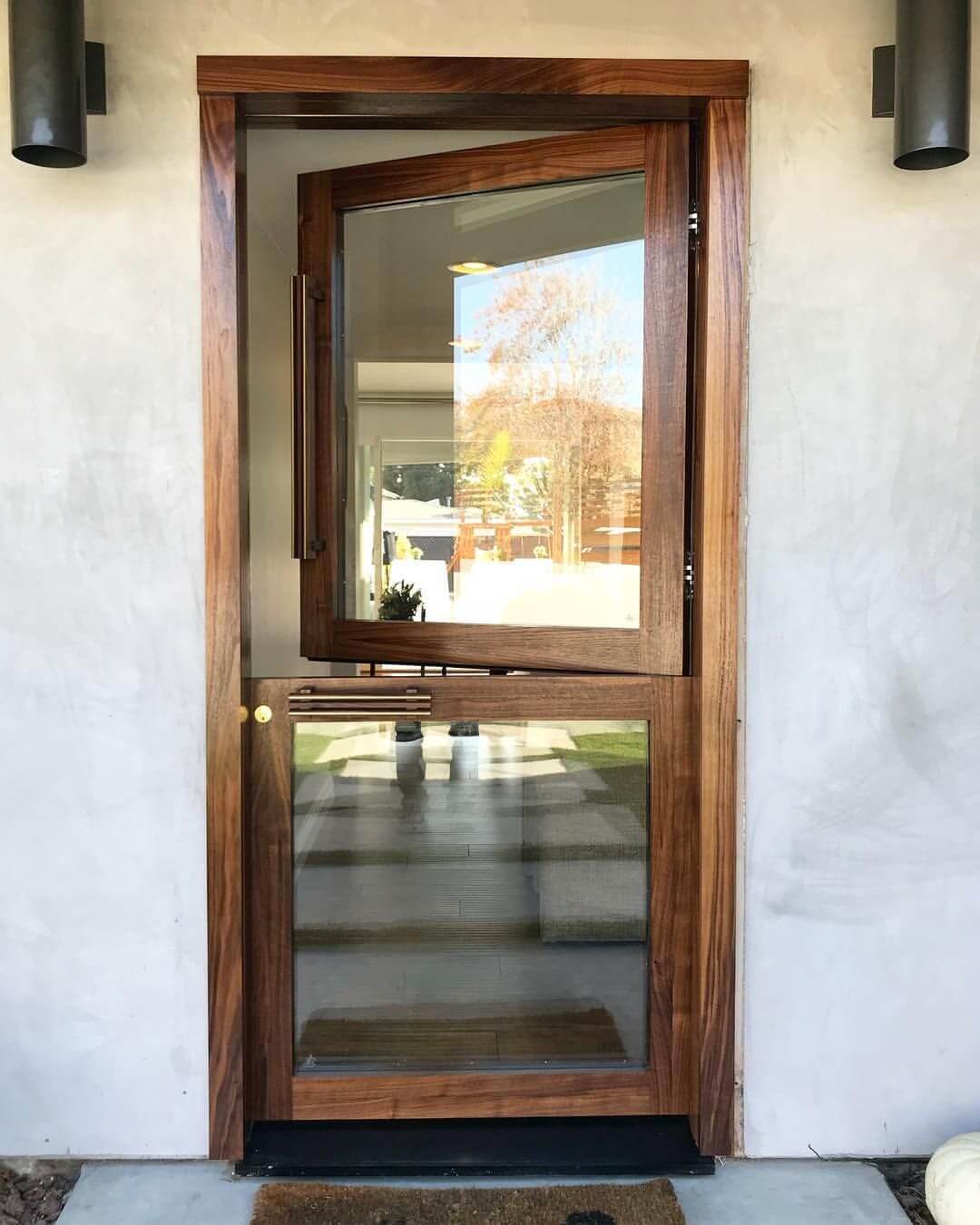 Photos Exterior Dutch Door With Window for Small Space