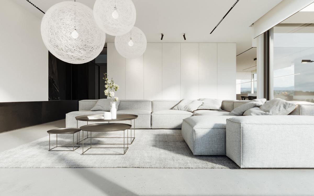 Creatice Living Room Minimalist Design 