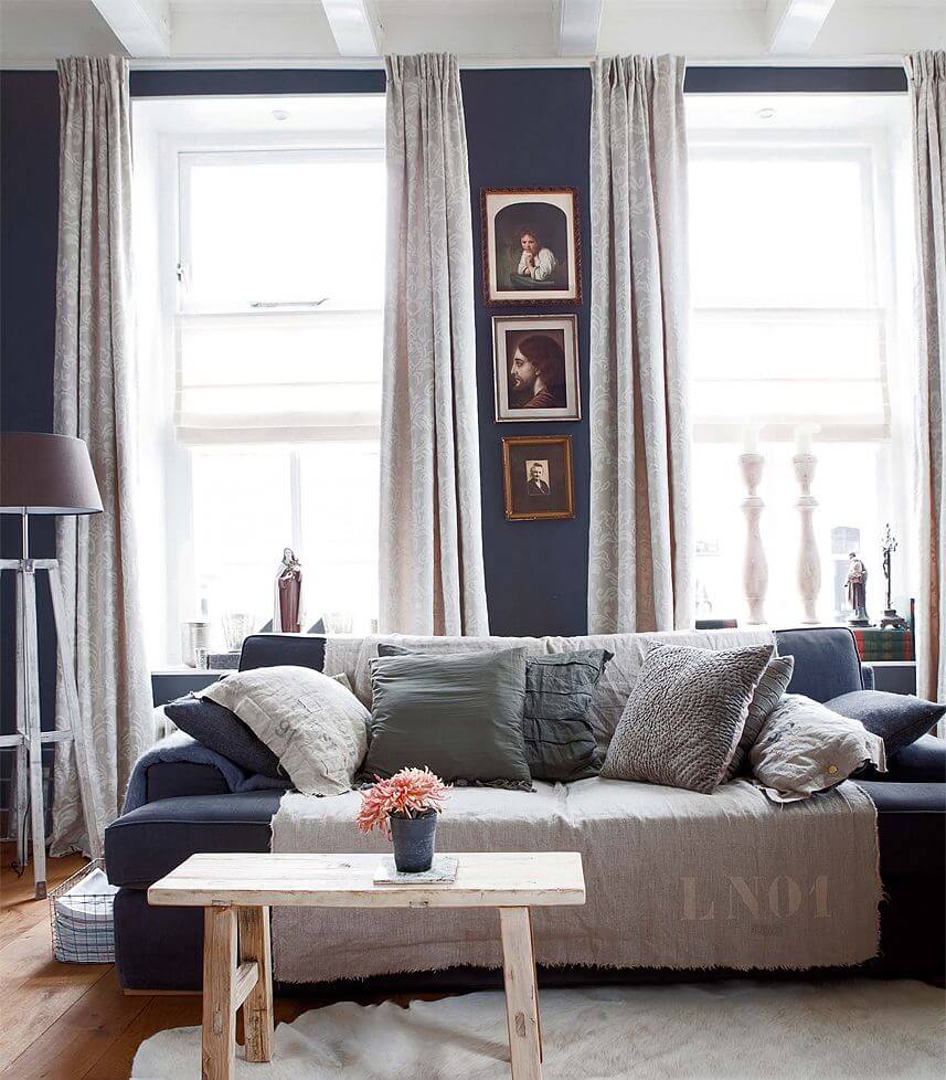 rustic living room decor