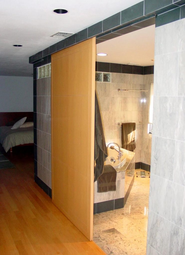 sliding bathroom door 8 Architectures Ideas