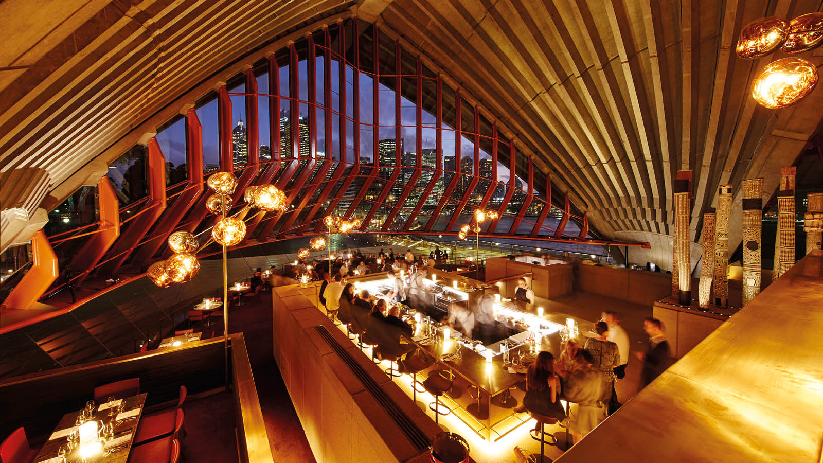 The Interior Decor Of Sydney Opera House