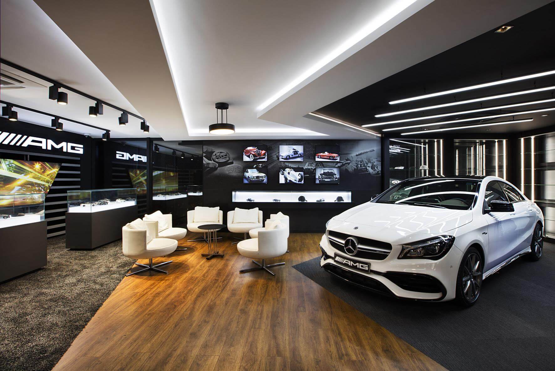 Mercedes Benz AMG Digital Showroom By Boytorun Architects