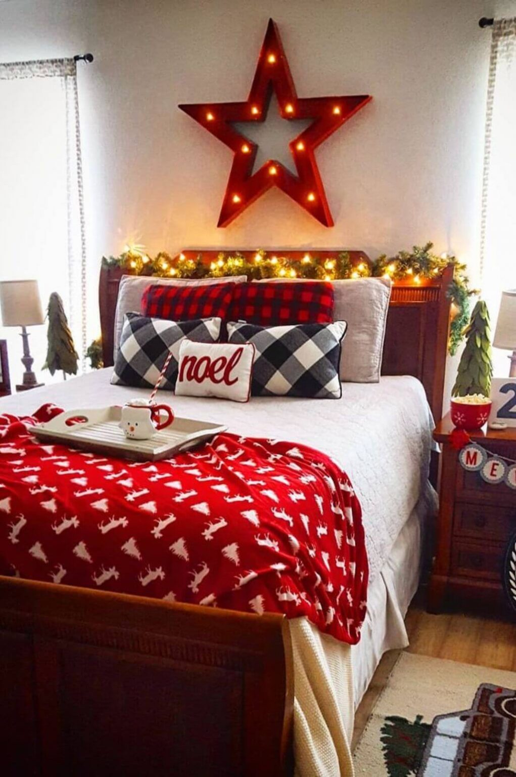 Best Christmas Bedroom Decor Ideas for a Cozy Holiday - Architectures Ideas