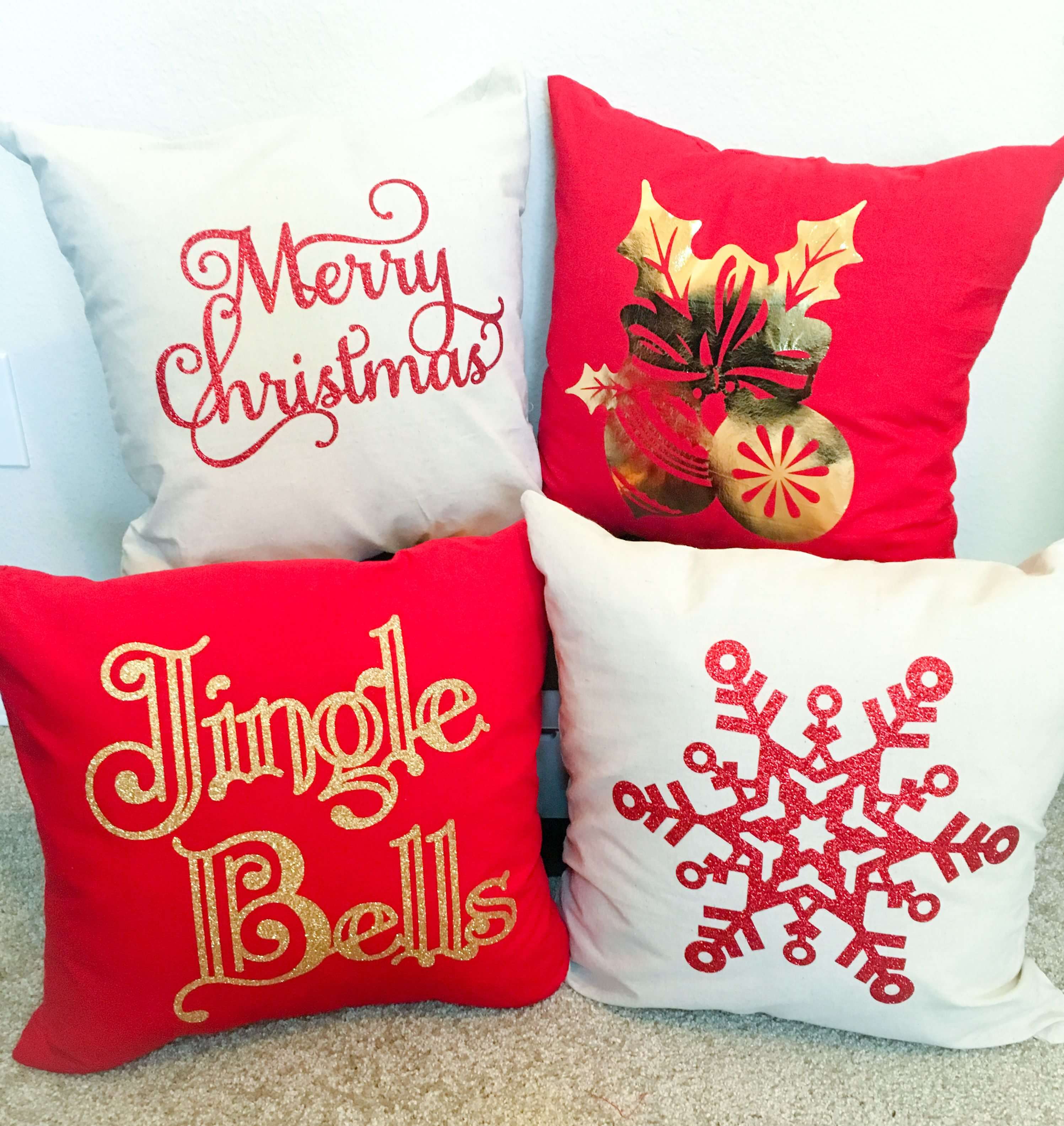 outdoor christmas pillows