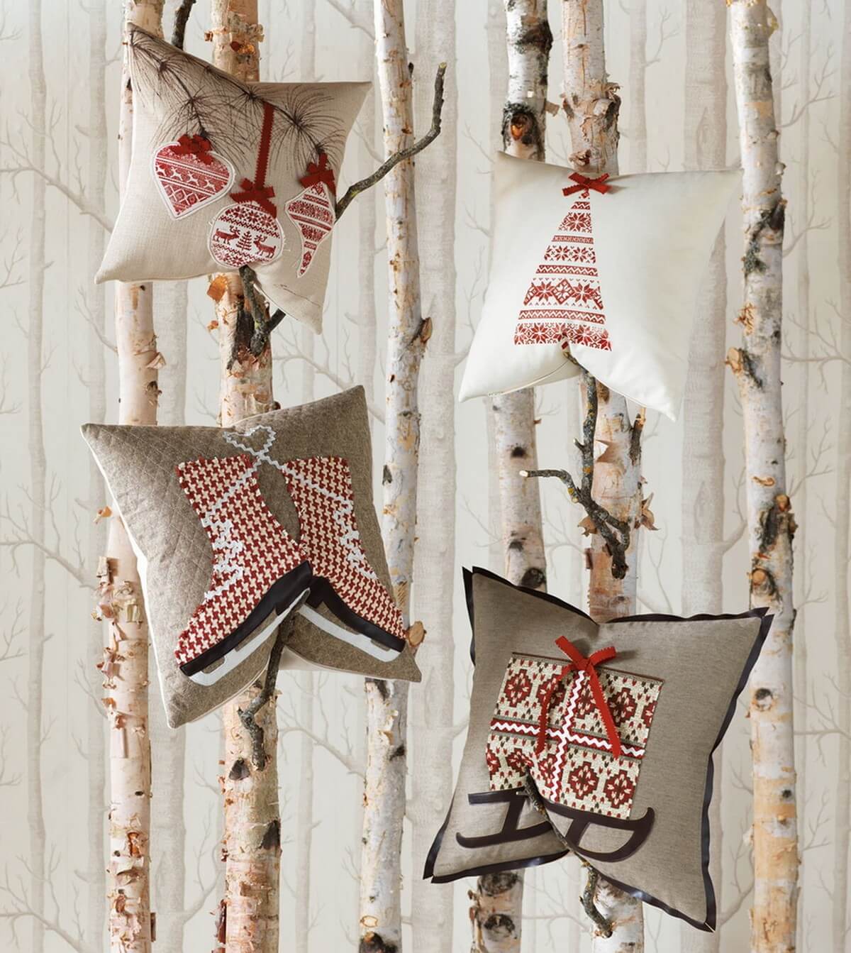 diy christmas pillows idea