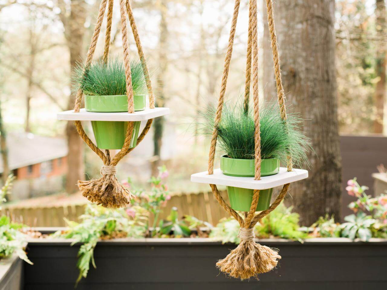 diy hanging planters