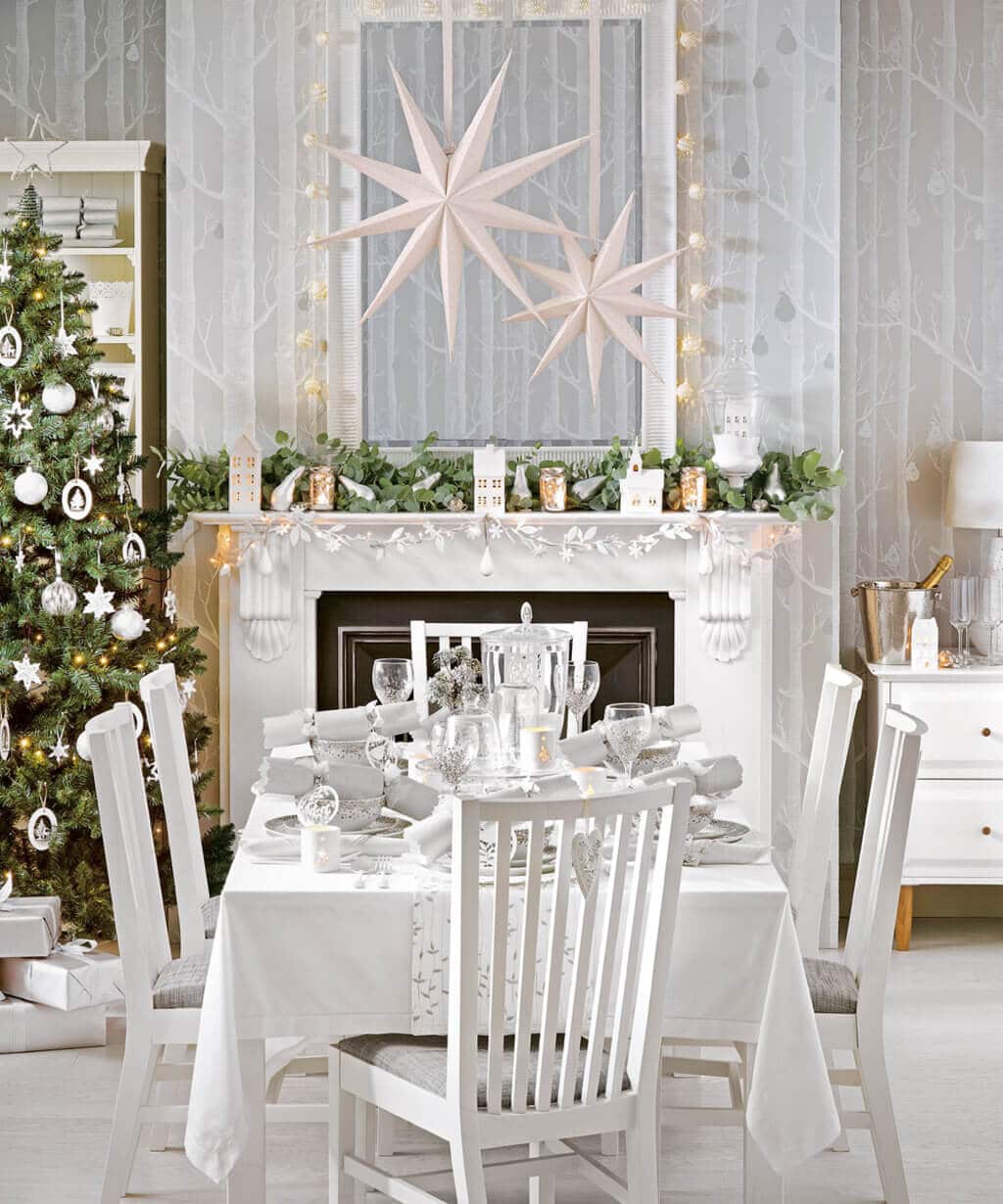 beautiful diy white christmas decorations