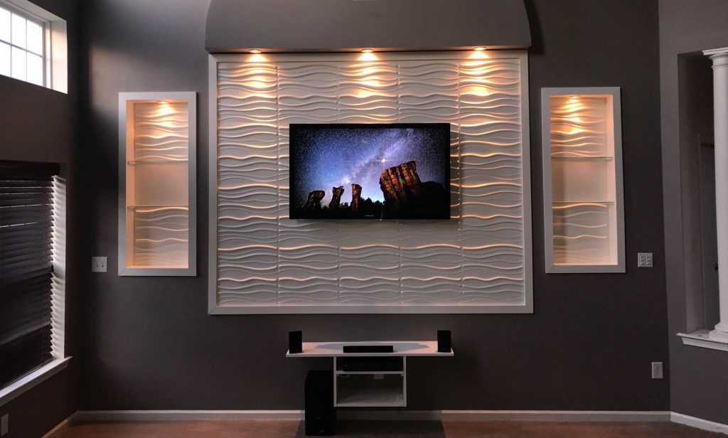 35+ Stylish LED TV Wall Panel Designs for Your Living Room