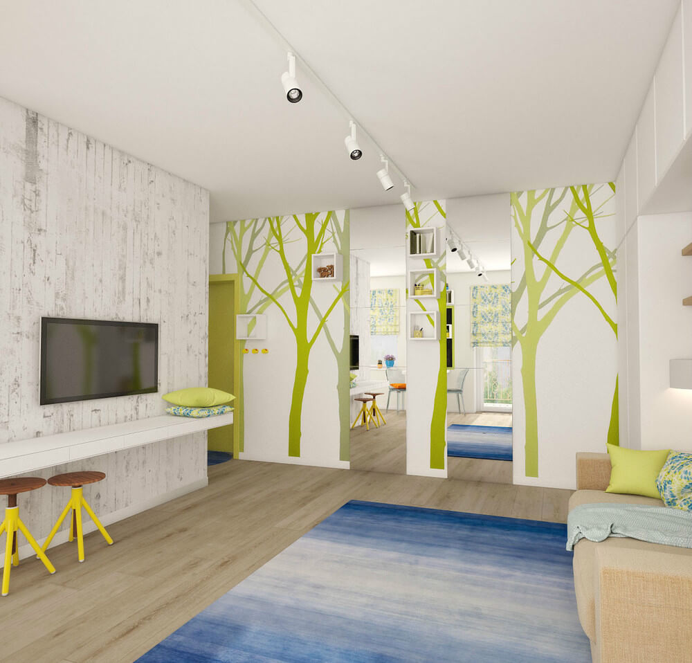 tiny apartment design