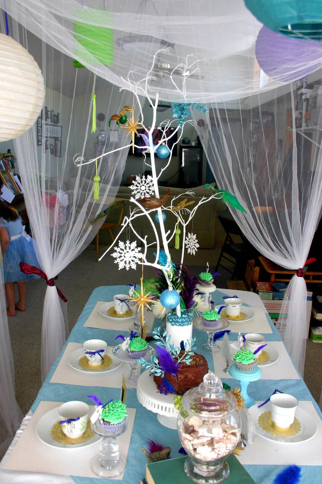winter wonderland party decoration