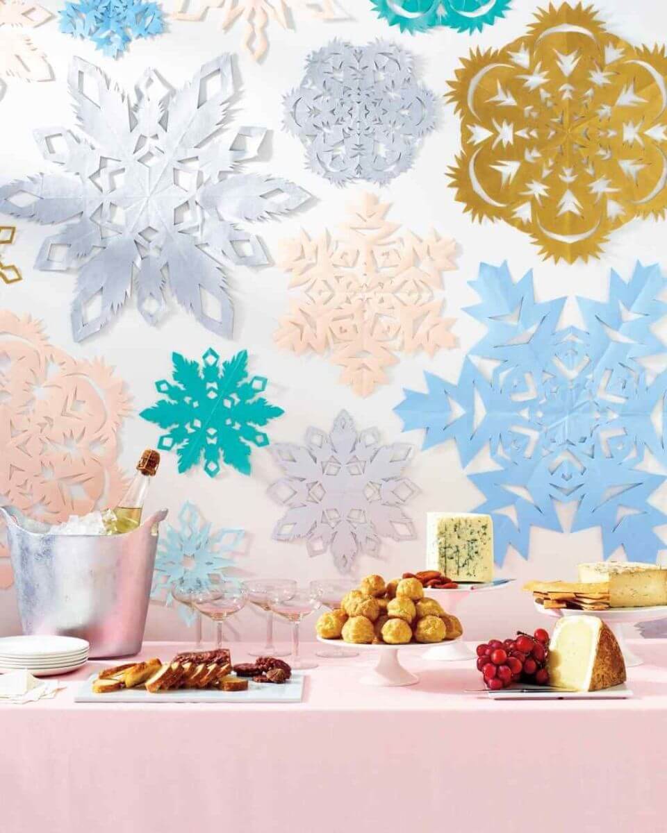 winter wonderland party decoration