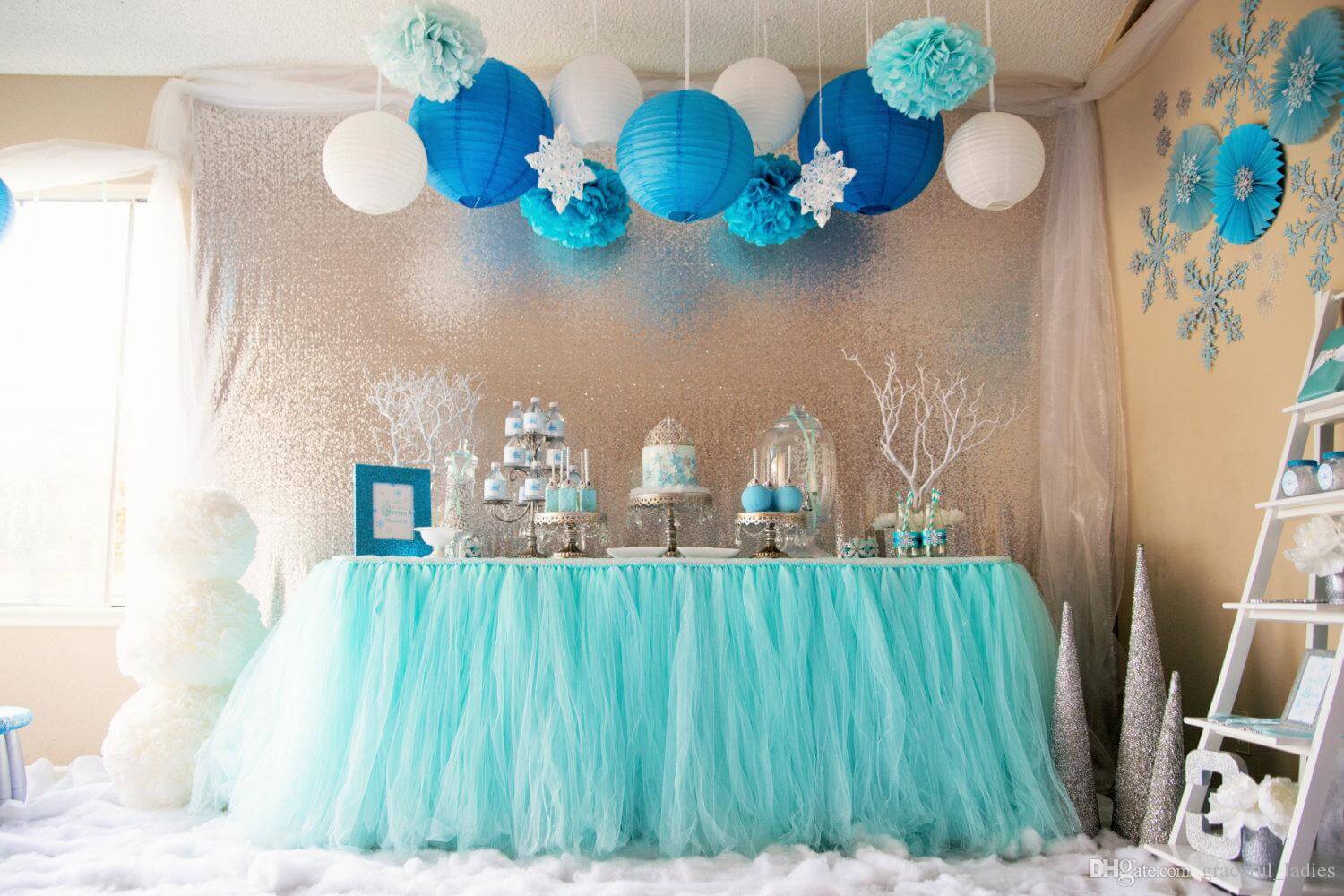 winter wonderland party decoration