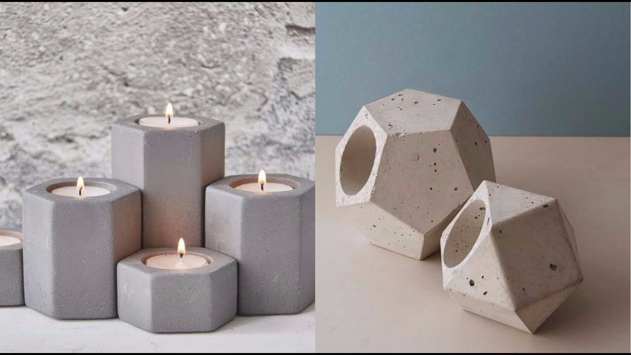 Easy And Useful DIY Concrete Crafts Ideas