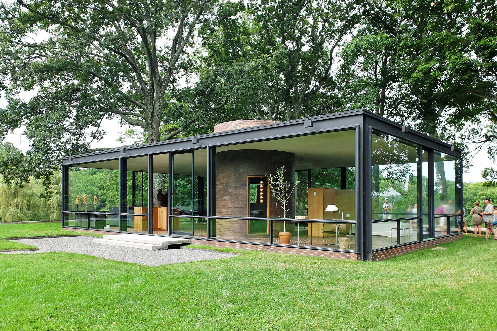 Philip Johnson Glass House 10 