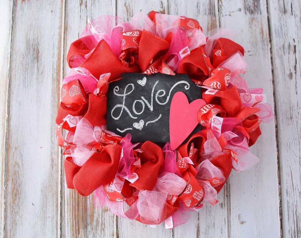 Valentine decor idea