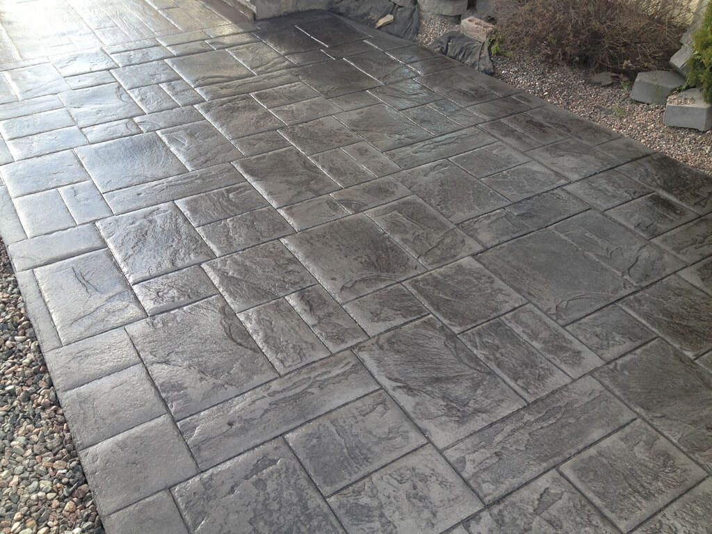 stamped concrete for home exterior