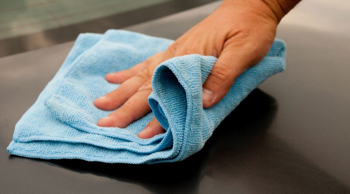 microfiber for green cleaning