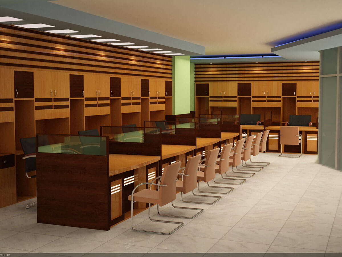 Check Out The Best Modern Bank Interior Designing Ideas