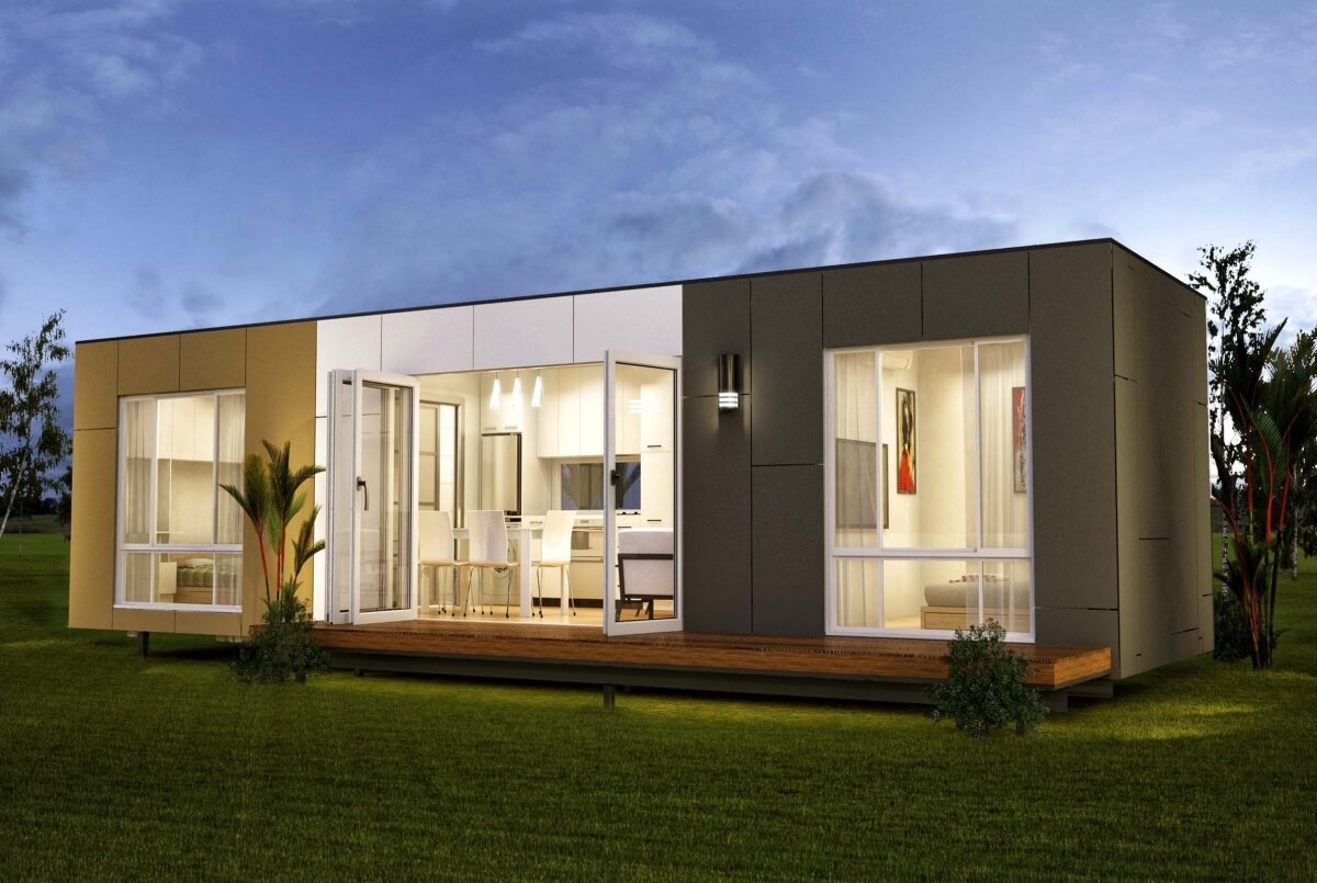 The unique storage container homes design ideas