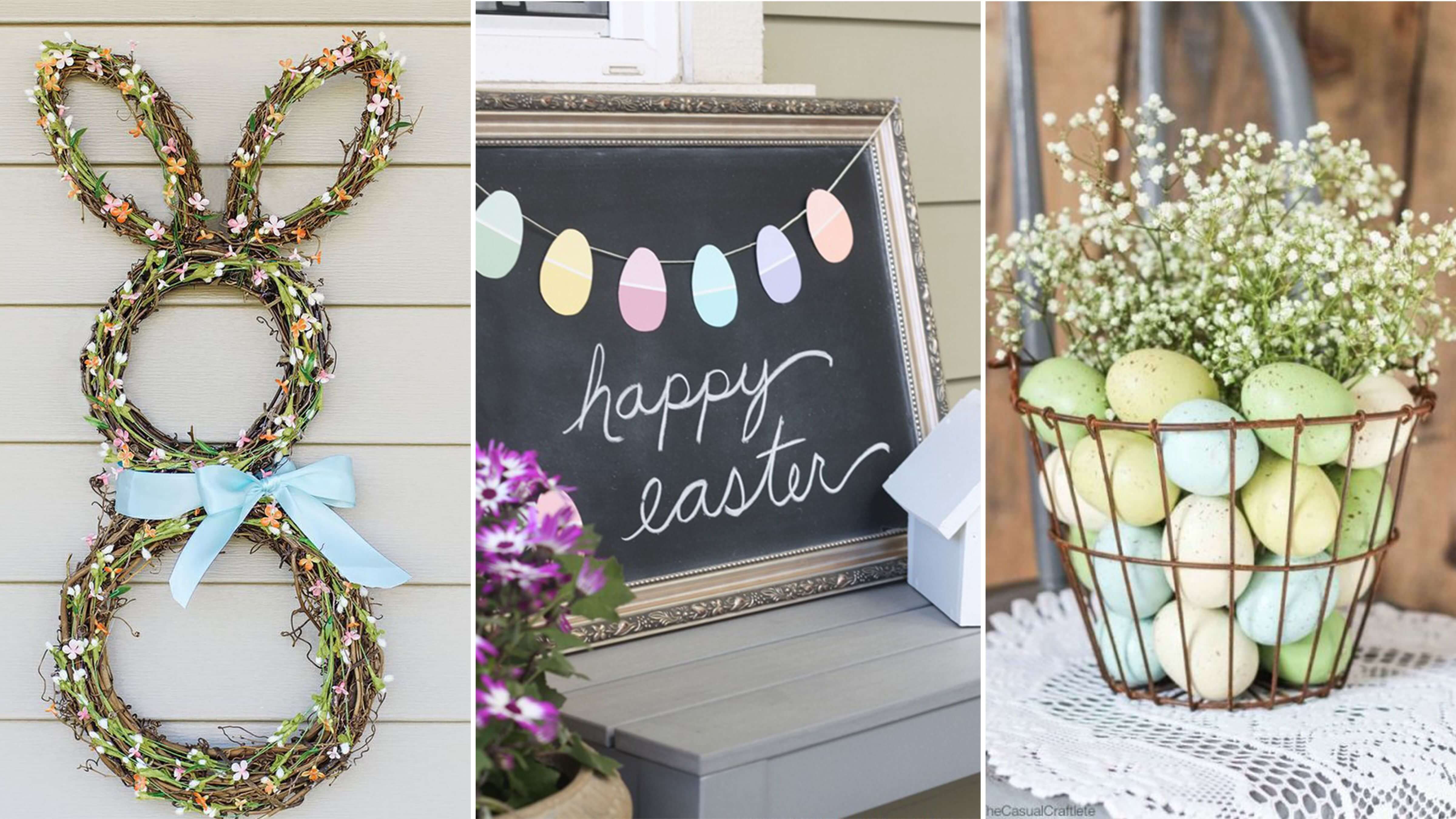 DIY Easter Decorations Make The Festival Blooming