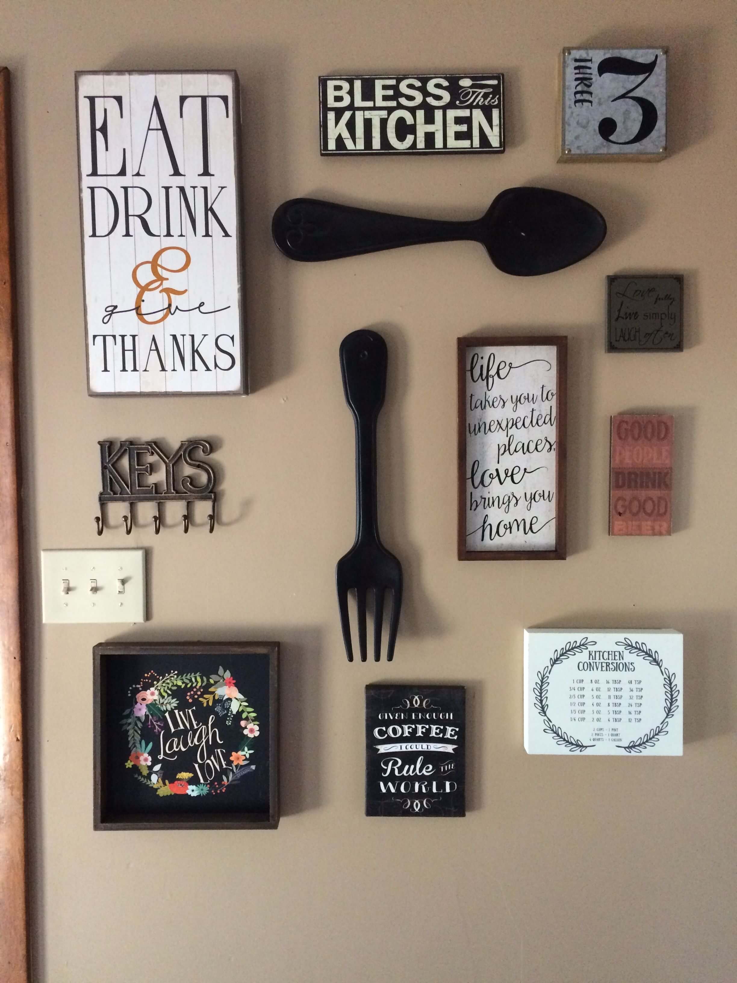 Innovative Kitchen Wall Decor Ideas