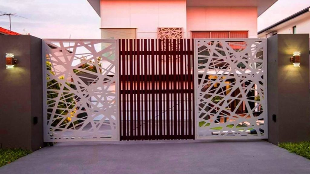 simple gate design for small house