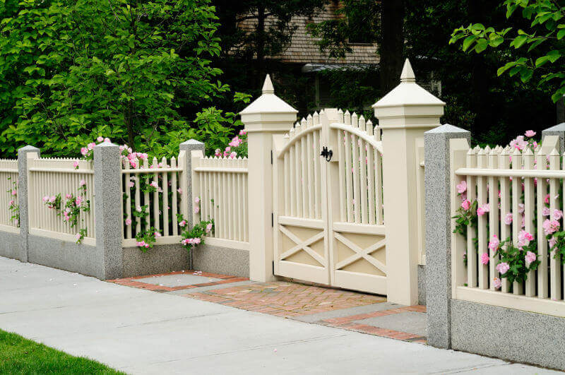 desain gerbang sederhana untuk rumah kecil