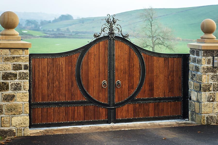 Easy Gate Design For Small Home: 15 Greatest Entrance Gate Concepts