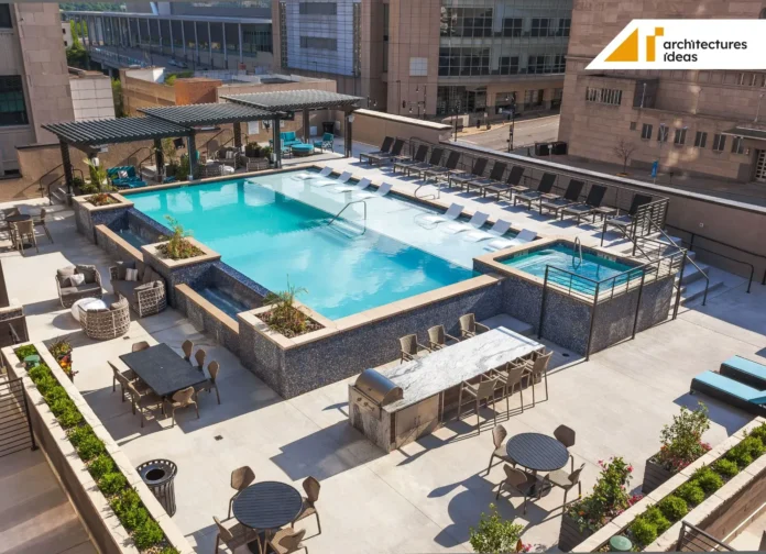 Rooftop Swimming Pool Design