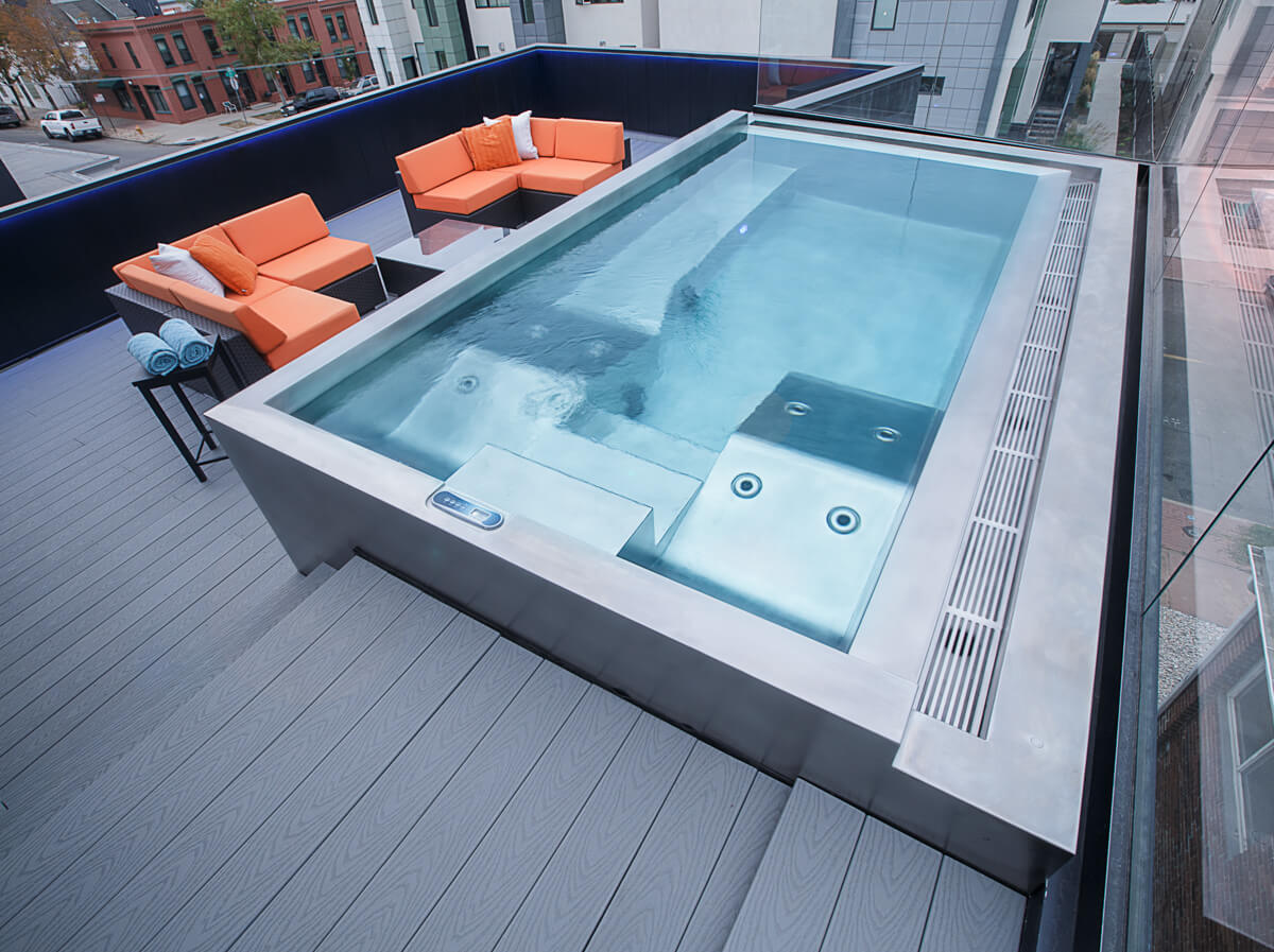 diy rooftop pool