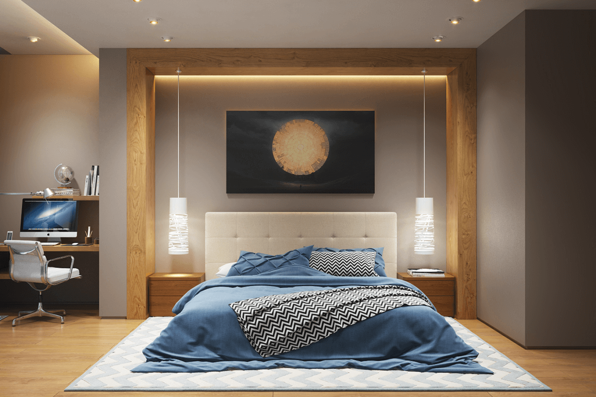 bedroom lighting design