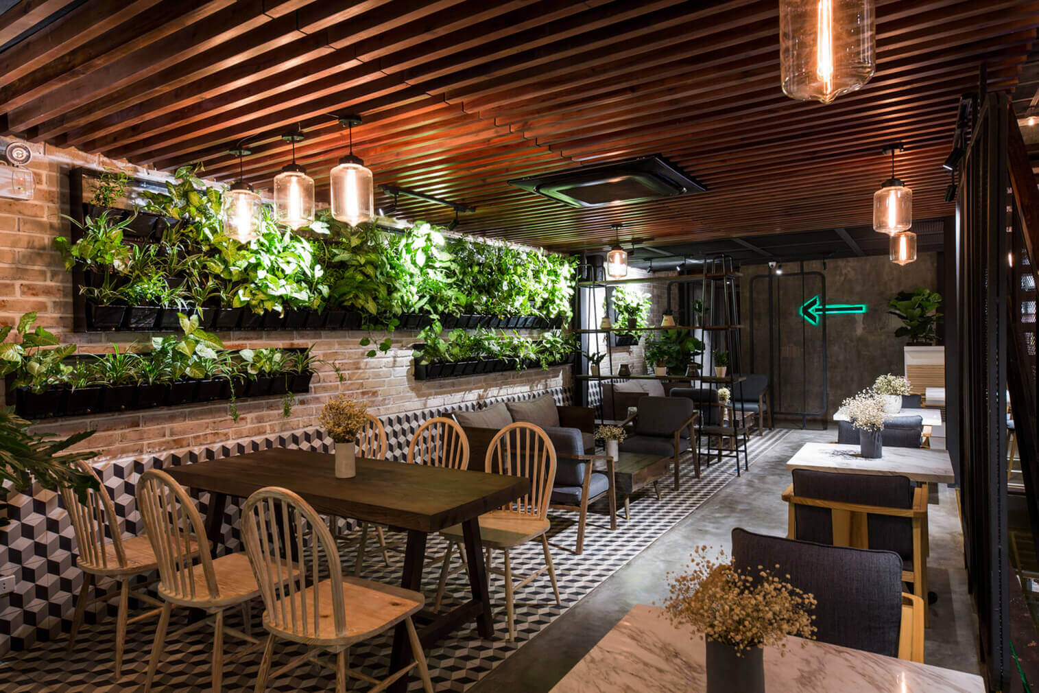 garden restaurant design ideas