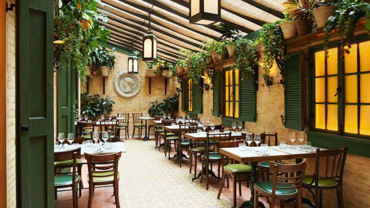 Delightful Garden Restaurant Design Ideas