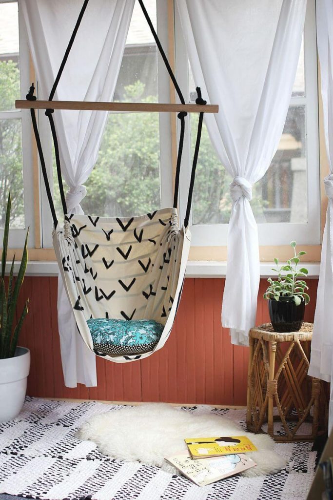 Stylish Indoor Swing Chair For Bedroom