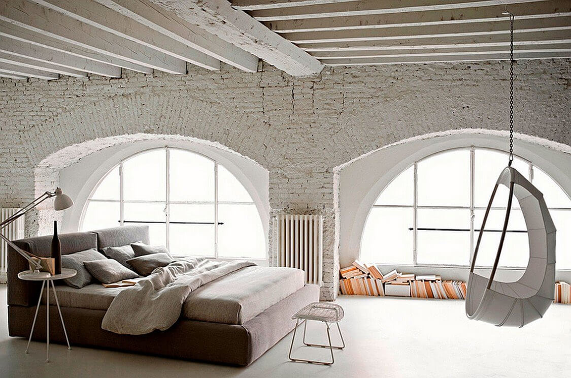industrial bedroom design ideas