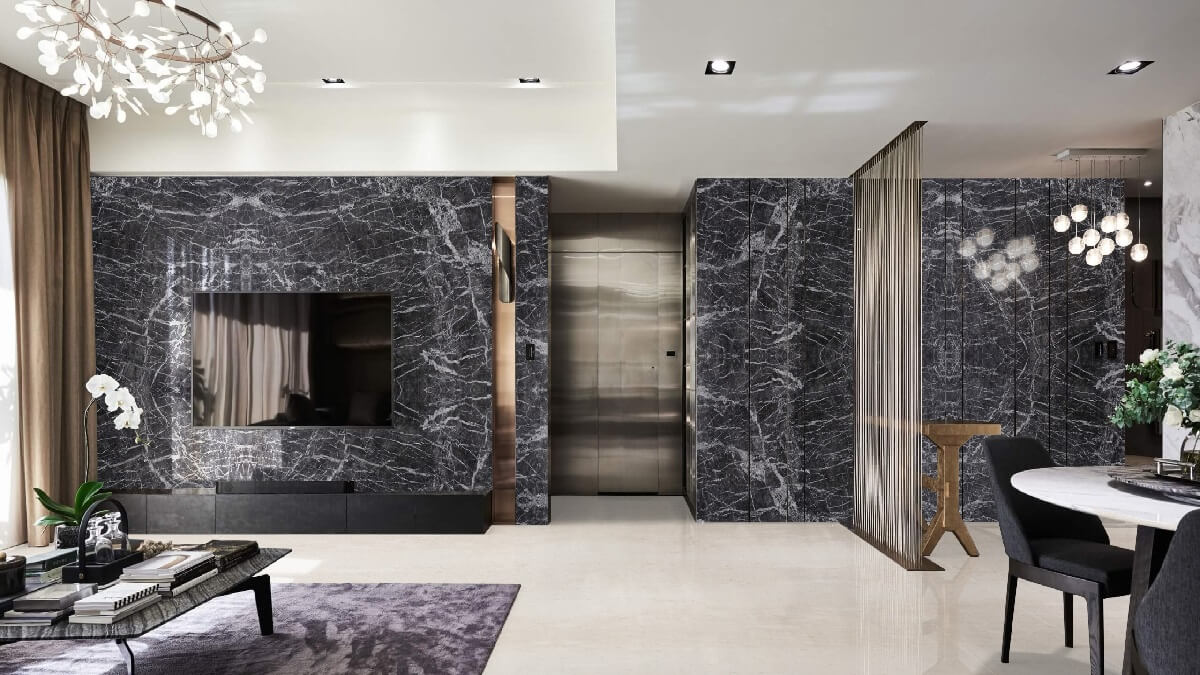 Best Modern Marble Design In Hall